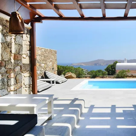 Sea Breeze Mykonos Villa Panormos  Buitenkant foto